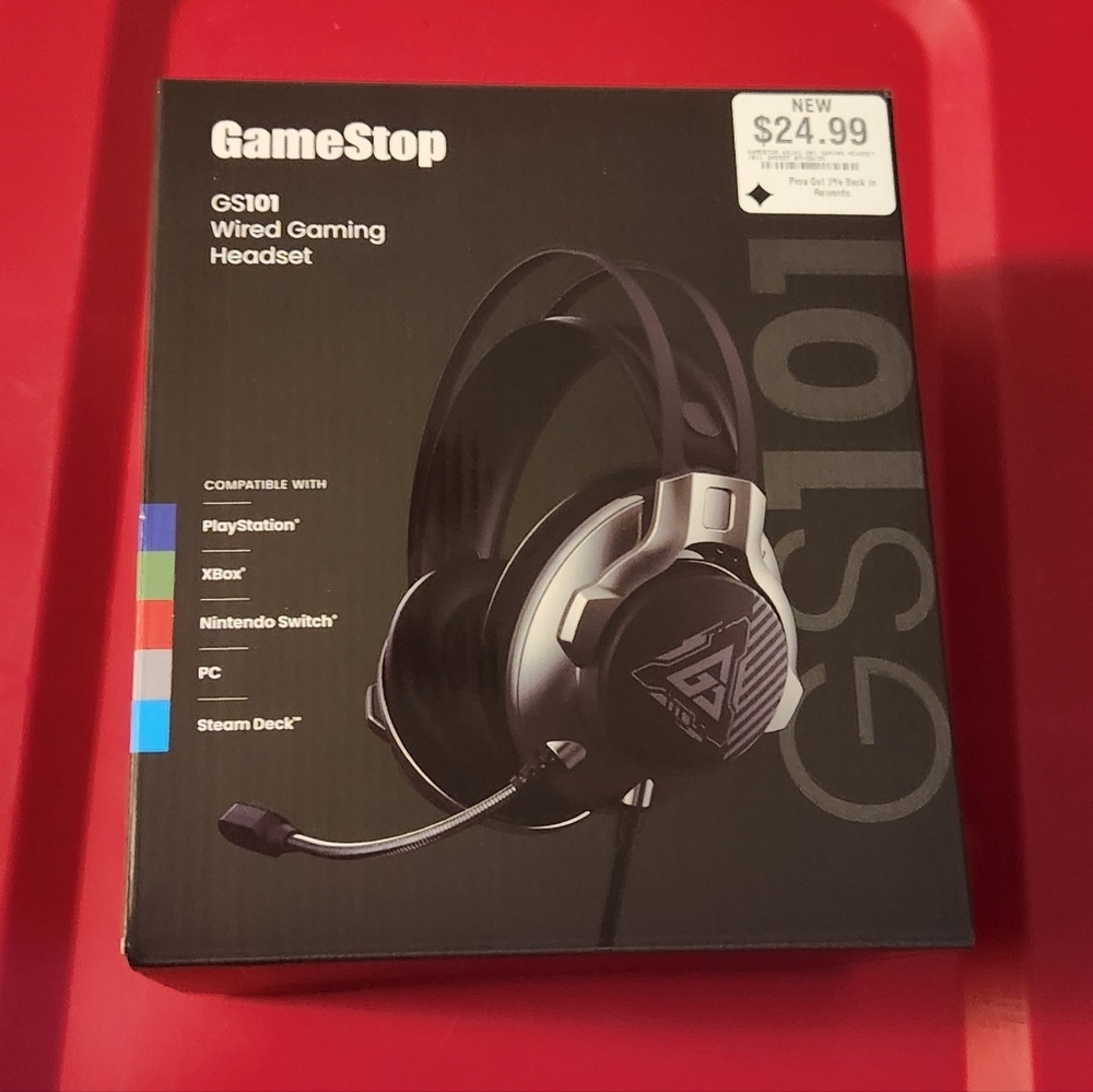 GameStop GS101 Wired Gaming Headset